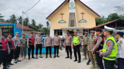 Natal Berjalan Khidmat, Aparat Pastikan Keamanan Gereja di Seluruh Batu Bara