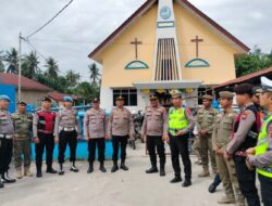 Natal Berjalan Khidmat, Aparat Pastikan Keamanan Gereja di Seluruh Batu Bara