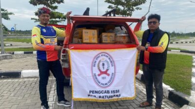 Bentuk Solidaritas, ISSI Batu Bara Bantu Korban Banjir di Aceh Tamiang