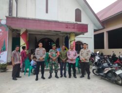 Masih Dalam Suasana Natal, Polres Batu Bara Berikan Kenyamanan Ibadah bagi Umat Nasrani