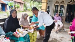 HUT ke – 2, Media Online Ucup News.com Berbagi Sembako dan Santuni Yatim