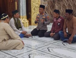Kapolsek Perkuat Kamtibmas Lewat Cooling System Bersama Tokoh Agama Usai Salat Jumat