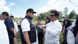 Bupati dan Wakil Bupati Batu Bara Hadiri Gerakan Penanaman Pohon di Tarutung
