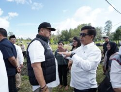 Bupati dan Wakil Bupati Batu Bara Hadiri Gerakan Penanaman Pohon di Tarutung