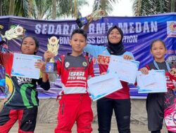 SPPC Batubara Ambil Bagian pada Kompetisi Balap Sepeda BMX