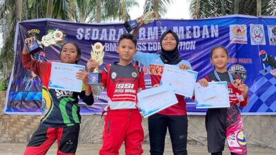 SPPC Batubara Ambil Bagian pada Kompetisi Balap Sepeda BMX