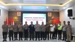 Perkuat Iman dan Integritas, Kapolres Dorong Personel Ikuti Pembinaan Rohani Mental