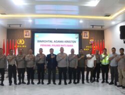 Perkuat Iman dan Integritas, Kapolres Dorong Personel Ikuti Pembinaan Rohani Mental