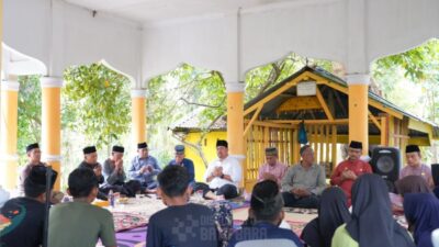 Bupati Bersama Masyarakat Desa Kwala Gunung Gelar Dzikir & Doa Bersama serta Berikan Santunan kepada 100 Anak Yatim