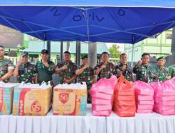 Berbagi Ta’jil Kodim 0208/Asahan Ramadhan Penuh Berkah