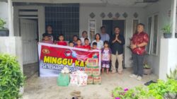 Minggu Kasi, Satresnarkoba Sentuh Hati Anak Yatim di Panti Asuhan Rumah Kasih Gunung Sion