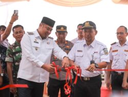 Resmikan Stasiun KA Lima Puluh, Wabup Sampaikan Keadaan Stasiun Sudah Berbeda 10 Tahun Lalu