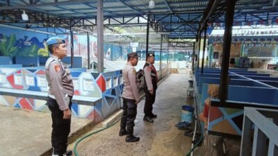 Cek Lokasi Wisata, Personil Polsek Berikan Edukasi kepada Pengunjung