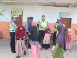 Jumat Berkah di Bulan Suci Ramadhan, KBO Lantas Berbagi di Panti Asuhan