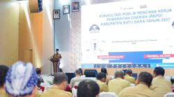 Bupati Tegaskan Sinkronisasi Pembangunan dalam Konsultasi Publik Rancangan Awal RKPD 2027