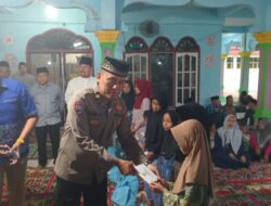 Tim Safari Ramadan di Wilkum Polsek Lima Puluh, Kapolsek Turut Serta Pererat Silaturahmi dengan Warga