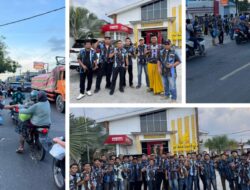 Jelang Buka Puasa, Pengurus Ranting Ransus Indrapura Begikan 500 Paket Takjil Kepada Pengendara dan Masyarakat