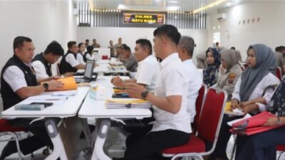 Tim Irwasda Polda Sumut Lakukan Audit Kinerja Tahap I di Polres Batu Bara