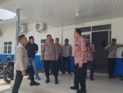 Jelang Peresmian SPPG, Wakapolres Cek Persiapan di Lapangan