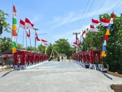 Kodim 0208/Asahan Bersama Yon Zipur 1/DD Tuntaskan Pembangunan Jembatan Modular di Batu Bara