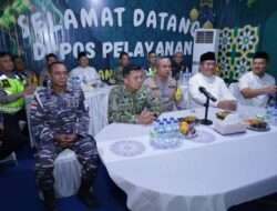Pastikan Arus Mudik Lancar, Dandim 0208/Asahan Bersama Bupati dan Forkopimda Tinjau Pos Pelayanan Lebaran