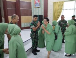 Komandan Kodim 0208/Asahan Hadiri Halal Bihalal Keluarga Besar Kodim