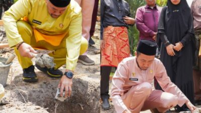 Bupati Letakkan Batu Pertama Pembangunan Rumah Tahfiz Al-Qur’an di Dusun Nurul Iman
