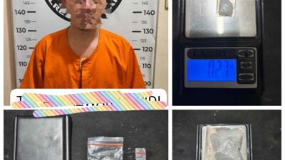 Petugas Amankan Sabu 10 Gram dari Pelaku, Tiga Plastik Sedang dan Satu Kecil