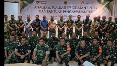 Perkuat Pengamanan, INALUM Bersama Kodam I/BB Gelar Anev dan Binter