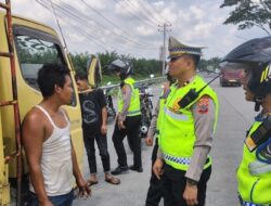Operasi Ketupat Toba 2026, Satlantas Batu Bara Gencarkan Patroli dan Sosialisasi ke Pengemudi