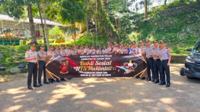 Aksi Nyata Alumni Bintara 2007 NTS, Siswa SIP 55 Bangun Sumur Bor untuk Masjid Al Mutaqqin Setukpa