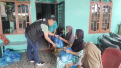 Jelang Idulfitri, Kanit Paminal Polres Batu Bara Salurkan Sembako untuk Warga