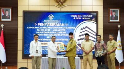 Bupati Batu Bara Serahkan LKPD Tahun Anggaran 2025 kepada BPK RI