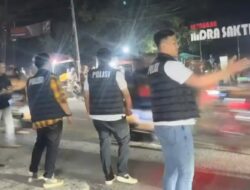 Tim Polres Batubara Siaga Malam Takbiran, Jalinsum Ditertibkan