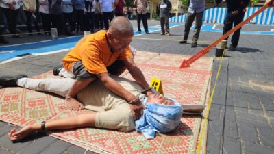 Drama Maut “Kopi Jantan”: 18 Adegan Rekonstruksi Peragakan Kematian Wanita di Hotel Tareso