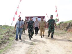 Ground Breaking Pembangunan Jembatan Armco di Dusun II Desa Teluk Dalam Kab. Asahan 