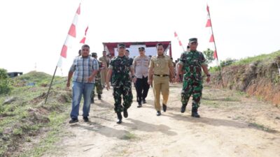 Ground Breaking Pembangunan Jembatan Armco di Dusun II Desa Teluk Dalam Kab. Asahan 