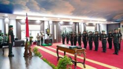 Pangdam I/BB Pimpin Sertijab dan Tradisi Korps Pejabat Utama di Makodam I/BB