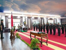 Pangdam I/BB Pimpin Sertijab dan Tradisi Korps Pejabat Utama di Makodam I/BB