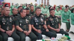 Dandim 0208/Asahan Hadiri Puncak Peringatan HUT ke-80 Persit KCK di Makorem 022/PT