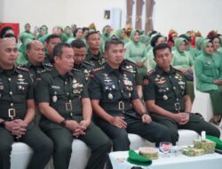 Dandim 0208/Asahan Hadiri Puncak Peringatan HUT ke-80 Persit KCK di Makorem 022/PT