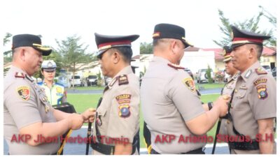 Regenerasi Polri, Eks Kasi Propam Kini Pimpin Polsek Talawi, Jabatan Propam Diisi AKP Jhon Herbert Turnip