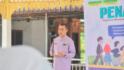 Peringati Pekan Imunisasi Dunia, Staf Ahli PKK Ny. Leli : Imunisasi adalah Hak Dasar Manusia