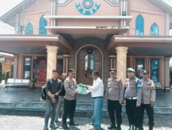 Kapolsek Hadir di Tengah Jemaat, Giat Minggu Kasih Digelar di Gereja HKBP