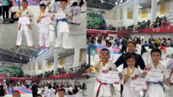 Dojo Polres Batu Bara Raih 2 Emas dan 2 Perak di Kejuaraan Karate se-Sumut