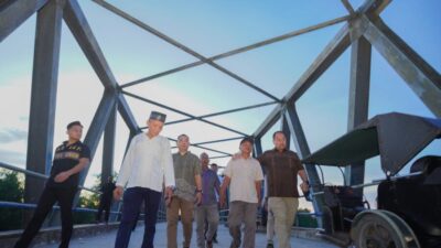 Bupati Tinjau Lokasi Pembangunan Kampung Nelayan Merah Putih