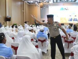 Waka Polres Ikut Tepung Tawar Pelepasan Jemaah Calon Haji Batu Bara, Polri Pastikan Kegiatan Berjalan Aman dan Kondusif