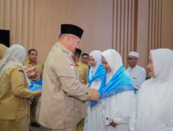 188 Jemaah Calon Haji 1447 H, Bupati Tepung Tawari, dan Berpesan Senantiasa Jaga Kesehatan