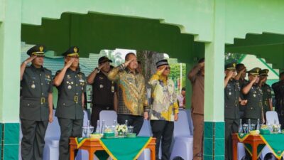 Bupati Batu Bara Mengukuti Acara Penutupan Dikmaba Infanteri TNI AD Gelombang I TA 2026