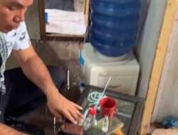 Satresnarkoba Polres Batu Bara Gerebek Sarang Narkoba, Satu Pelaku Beserta Diduga Sabu Diamankan